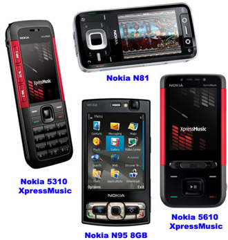 Nokia dévoile quatre appareils optimisés pour le divertissement, la musique et les jeux